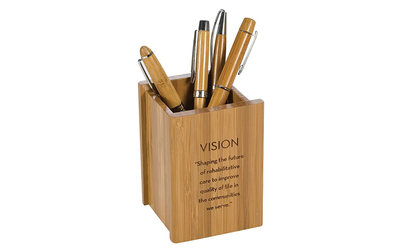 Bamboo Pen Cup